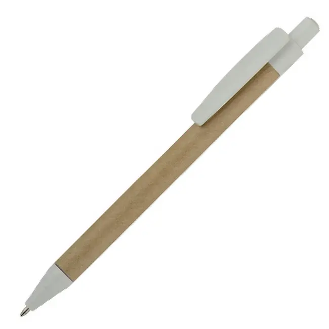 Ручка ЭКО бумажная Белый Коричневый 14956-01