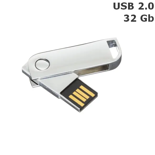 Флешка 'LAEF' 32 Gb USB 2.0 Серебристый 8683-01