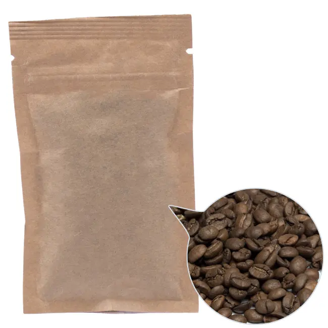 Кава зерно '100% Арабіка Гондурас' С70х120 крафт 17г Коричневый 13815-04