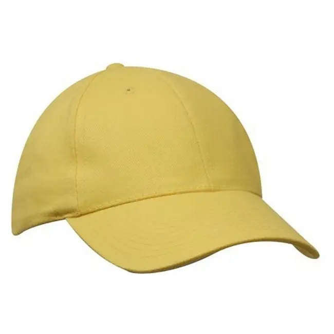 Кепка 'HeadWear' 'Brushed Cotton Cap' Yellow