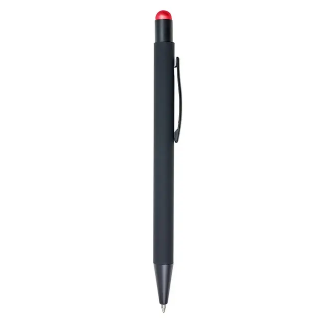 Ручка стилус металева Черный Красный 13077-01