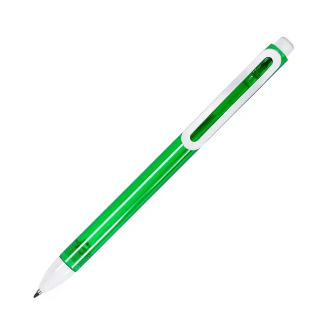 Ручка пластикова Зеленый Белый 7283-04