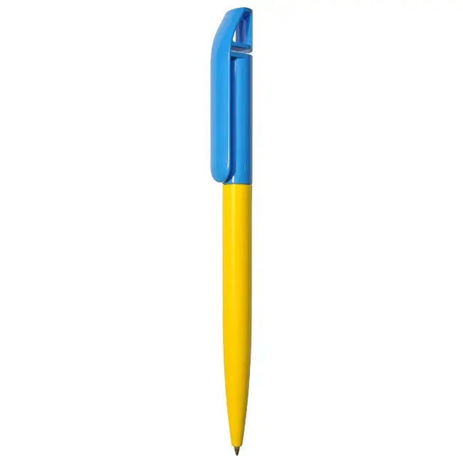 Ручка 'Uson' пластикова Голубой Желтый 3788-11