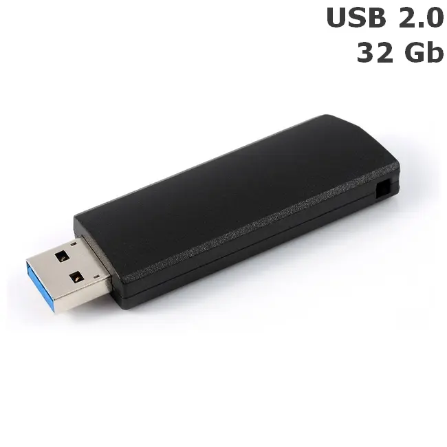 Флешка 'GoodRAM' 'CLICK' 32 Gb USB 2.0 чорна Черный Белый 4186-02