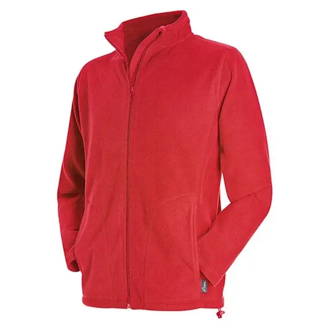 Куртка флисовая 'Stedman' 'Active Fleece Jacket' мужская Красный 8958-06