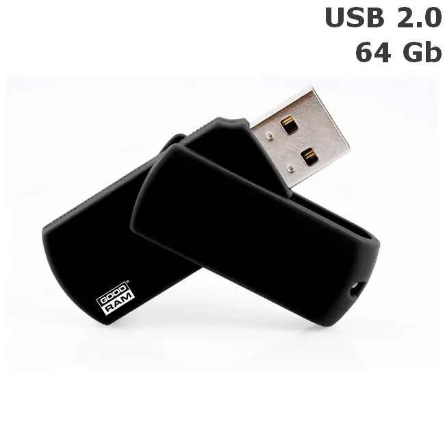 Флешка 'GoodRAM' 'COLOUR' 64 Gb USB 2.0 чорна Черный 6326-01