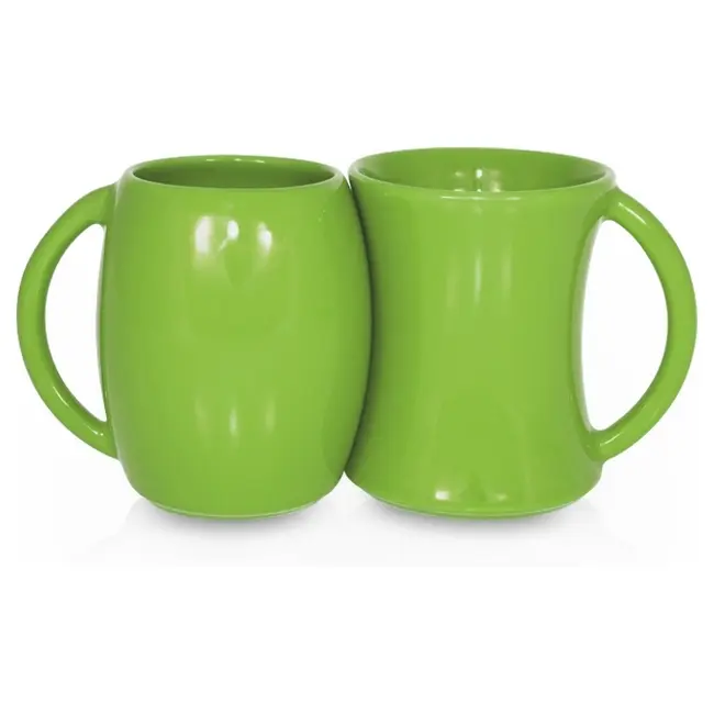 Набір з двох чашок El Paso керамічний 190 / 270 мл Зеленый 1747-23