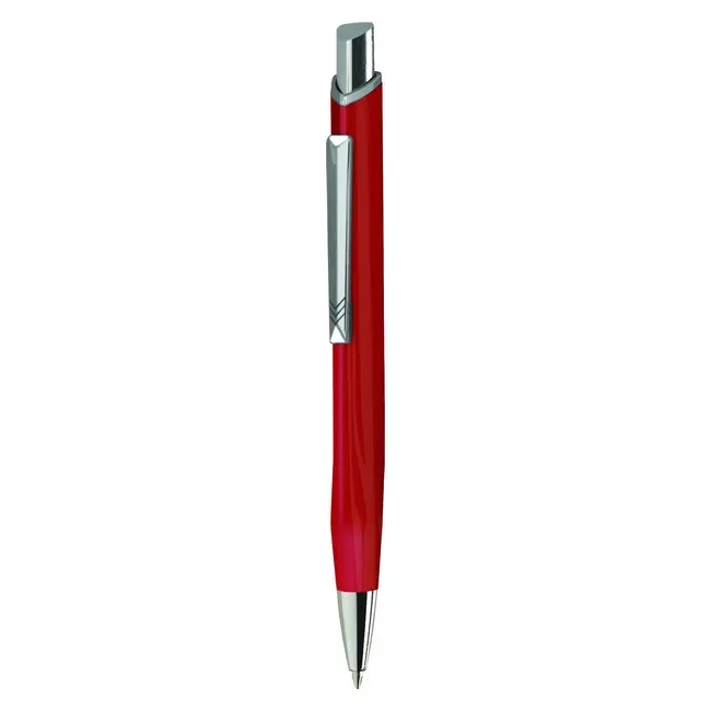 Ручка металева 'VIVA PENS' 'KOBI' Серебристый Красный 8628-08