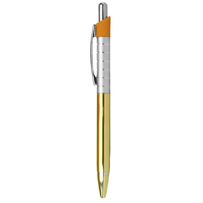 Ручка металлическая Желтый Серебристый 4419-10