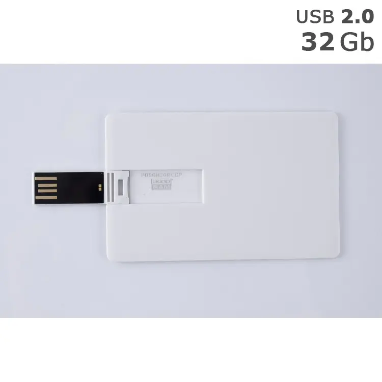 Флешка 'GoodRAM' 'Credit card' 32 Gb USB 2.0 Белый 4807-01