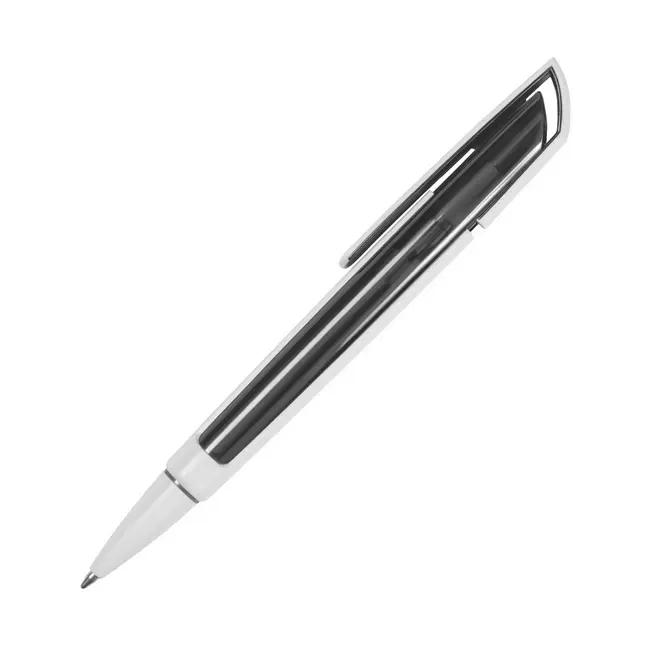 Ручка пластикова Черный Белый 7228-01