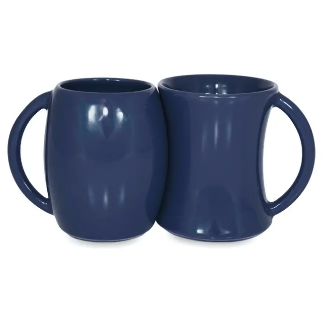 Набір з двох чашок El Paso керамічний 350 / 400 мл Темно-синий 1748-08