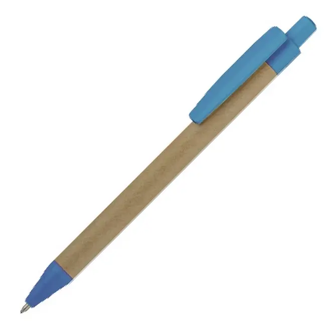 Ручка ЕКО паперова Коричневый Голубой 14956-06