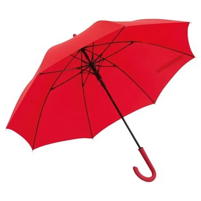 Зонт трость автоматический Красный 5887-03