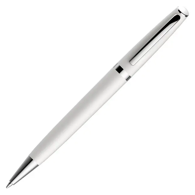 Ручка металлическая Белый Серебристый 14474-01
