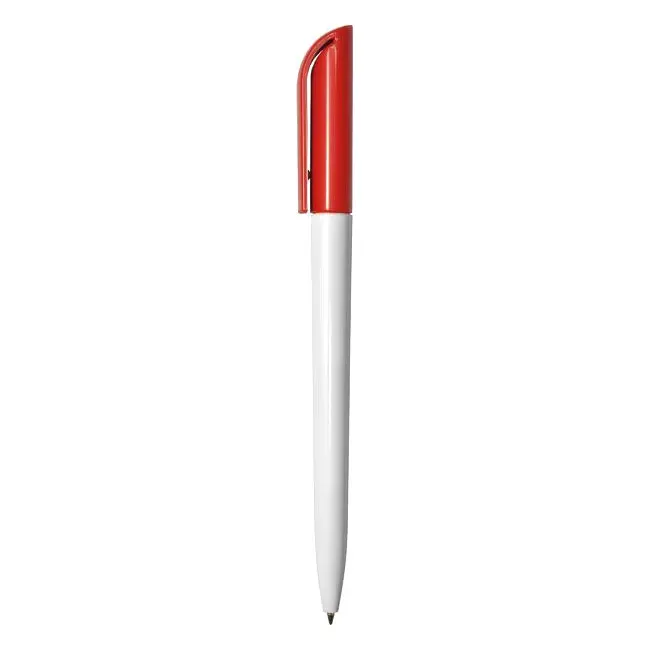 Ручка 'Uson' пластикова Красный Белый 3921-38