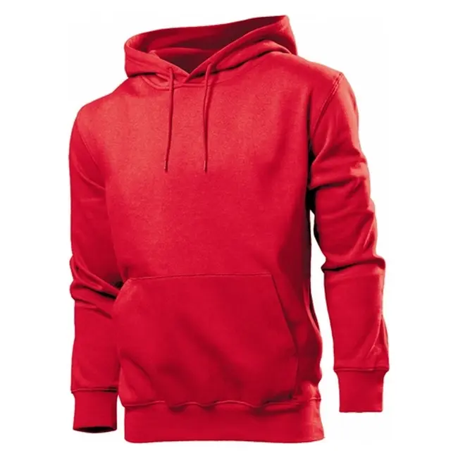 Толстовка 'Stedman' 'Hooded Sweatshirt' мужская с капюшоном Красный 8954-05