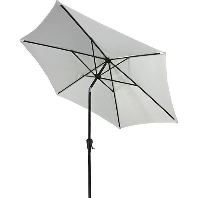 Зонт садовый 2,7м Белый Черный 13415-01