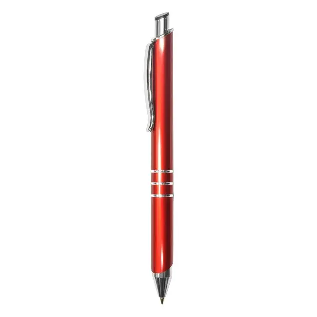 Ручка металлическая Серебристый Красный 3952-02