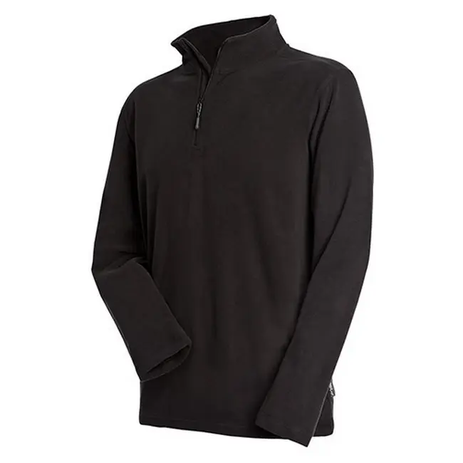 Пуловер флисовый 'Stedman' 'Active Fleece Half-Zip' мужской Черный 8957-01
