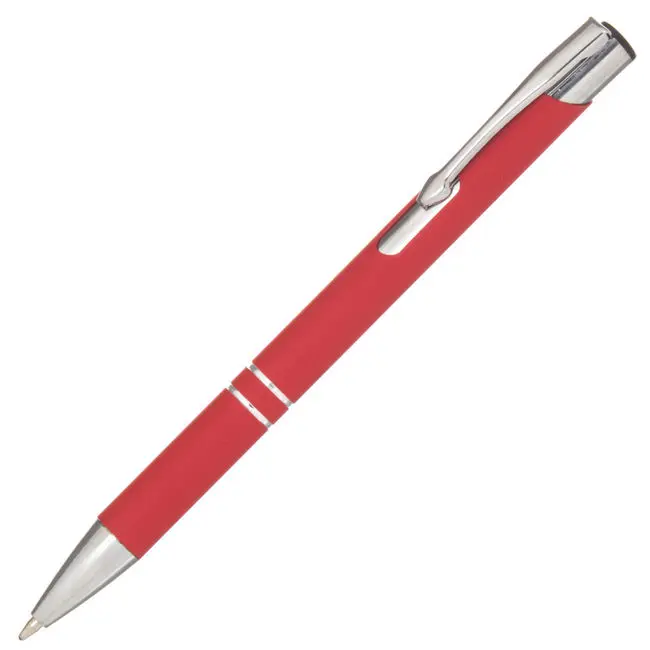 Ручка металлическая Красный Серебристый 10061-04