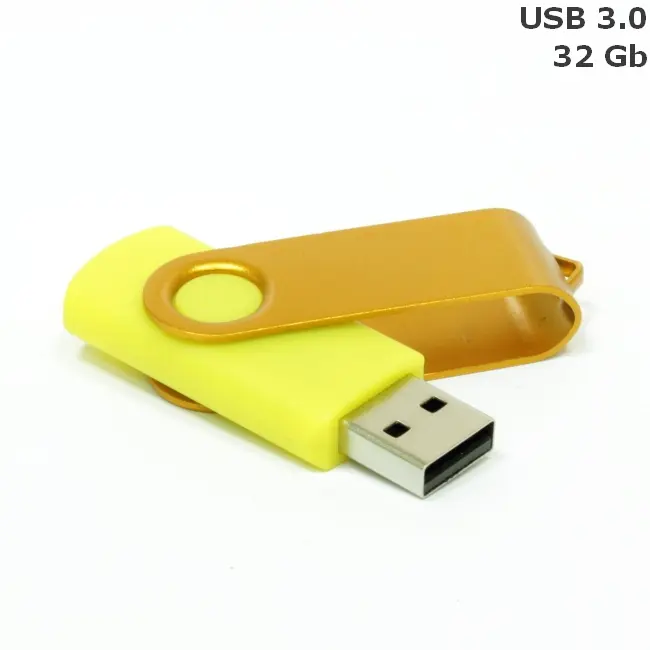 Флешка 'Twister' 32 Gb USB 3.0 Золотистый Желтый 15258-03