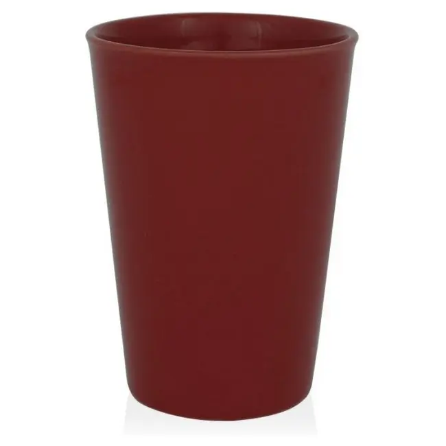 Чашка керамічна Dallas 380 мл Бордовый 1740-02