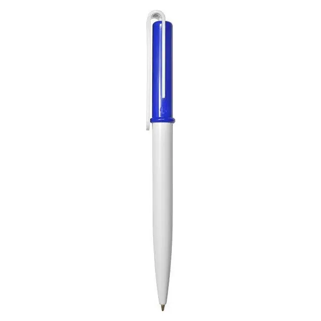 Ручка 'Uson' пластикова з поворотним механізмом Синий Белый 3911-79