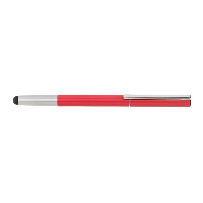 Ручка стилус металлическая Серебристый Красный 2796-05