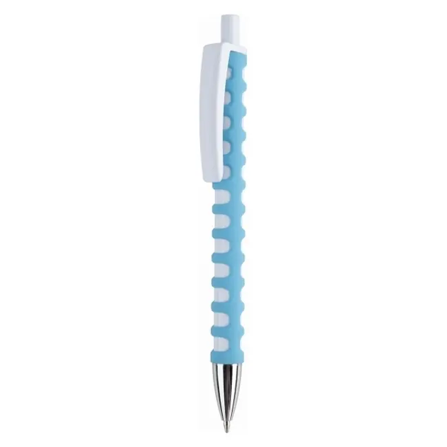Ручка пластиковая 'Arigino' 'EDGE White' Серебристый Белый Голубой 11698-07