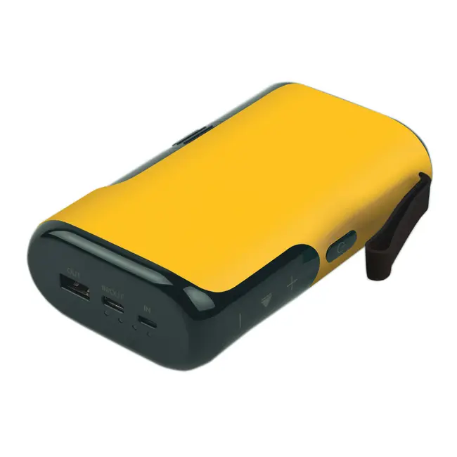 Павербанк-колонка Powerbank 'Speaker' 10000 mAh Желтый Черный 14906-21