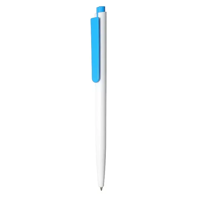 Ручка 'Uson' пластиковая Белый Голубой 7006-03