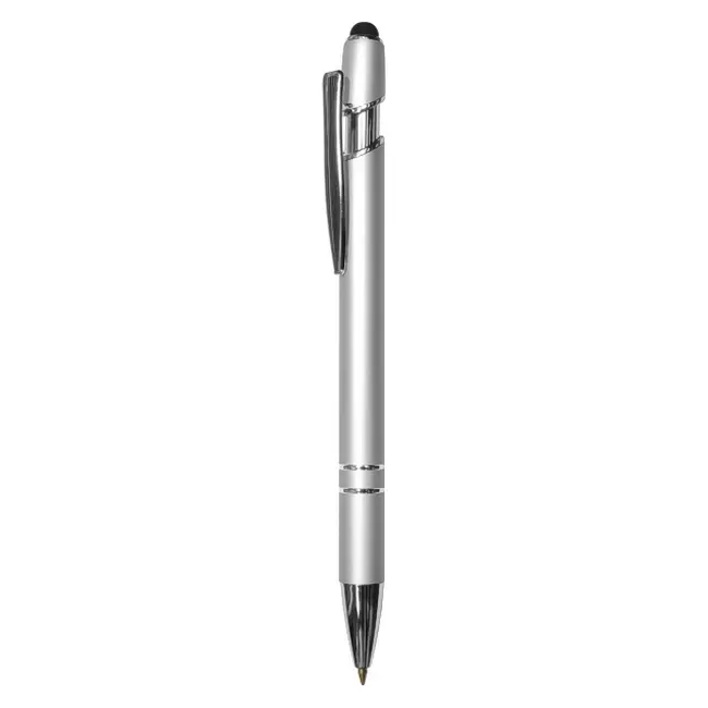Ручка стилус металева Серебристый Черный 13543-04