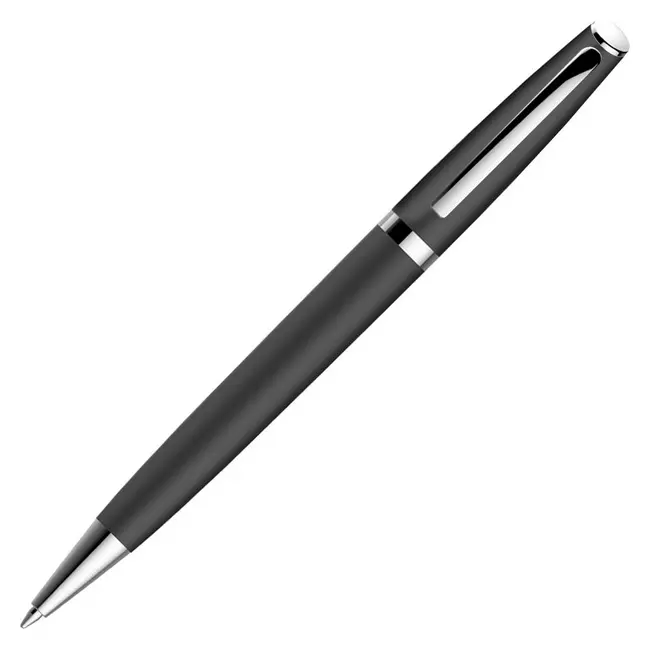 Ручка металлическая Серебристый Черный 14474-04