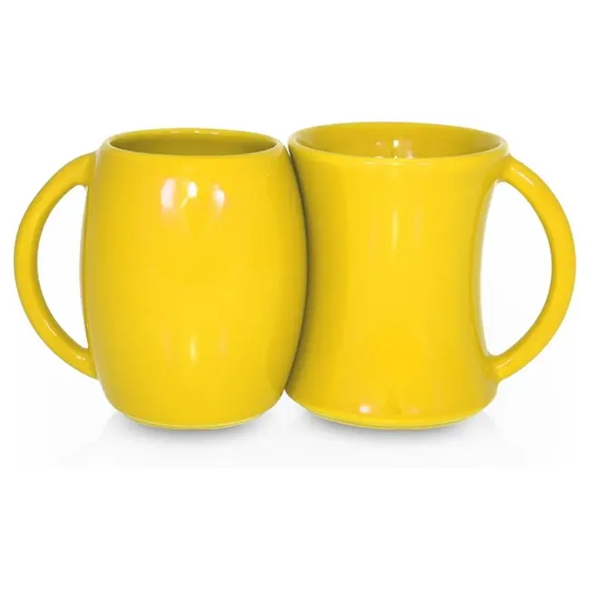 Набор из двух чашек El Paso керамический 190 / 270 мл Желтый 1747-17