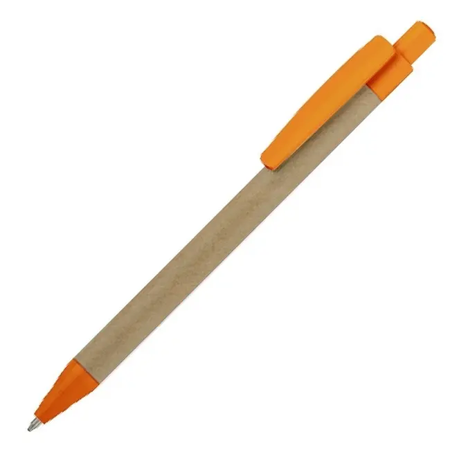 Ручка ЭКО бумажная Оранжевый Коричневый 14956-08