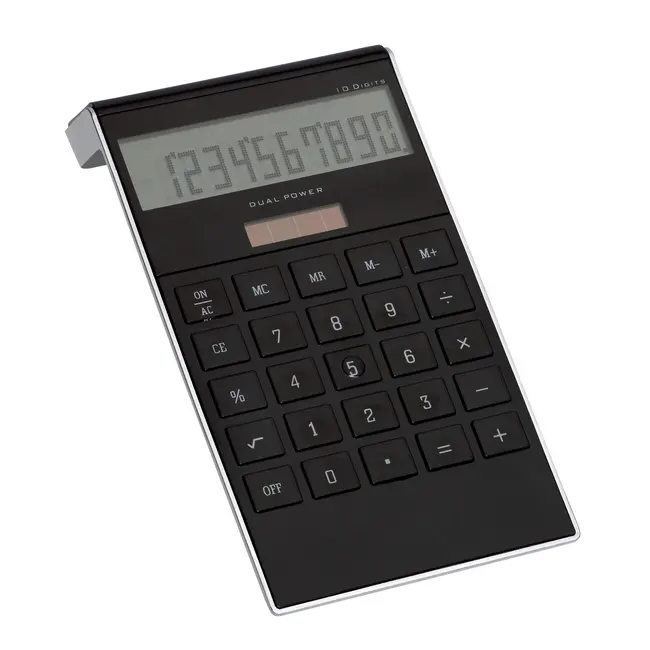 Калькулятор 10 разрядов Черный 2862-01