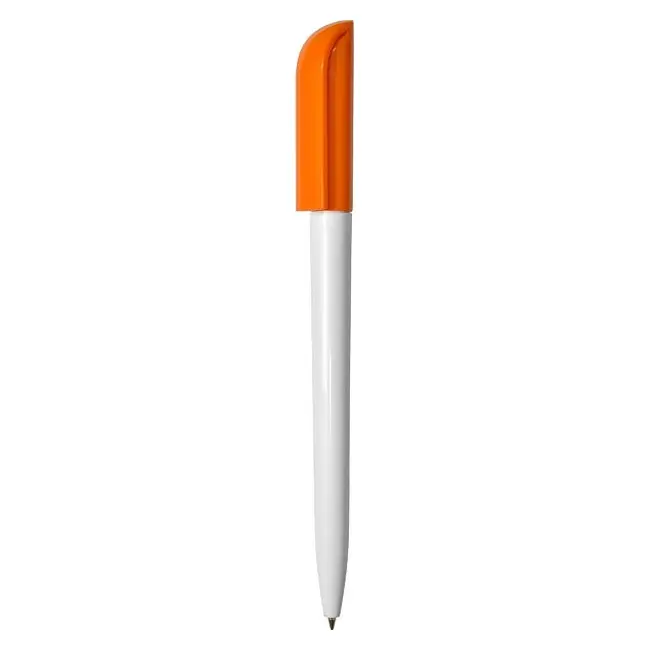 Ручка 'Uson' пластикова Белый Оранжевый 3921-58
