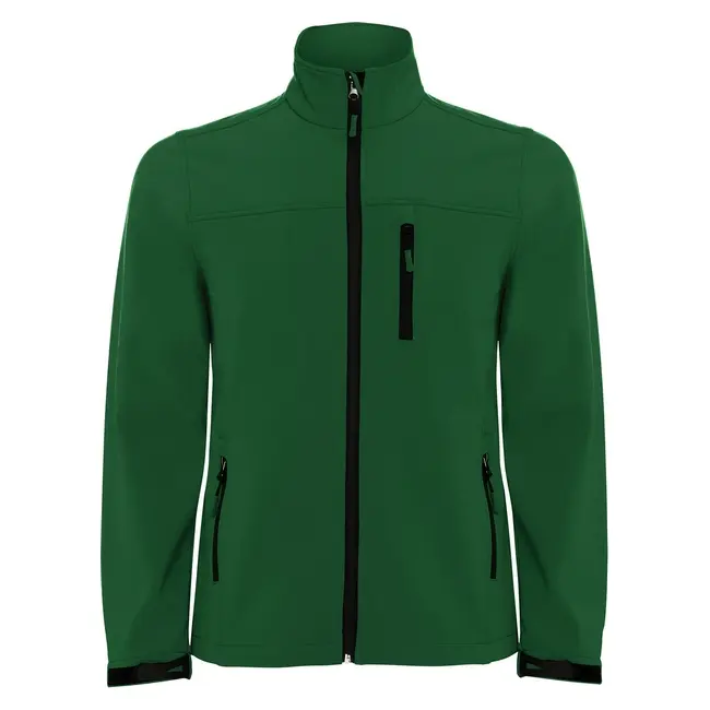 Куртка софт-шел 'ROLY' 'Antartida' Черный Темно-зеленый 8770-05