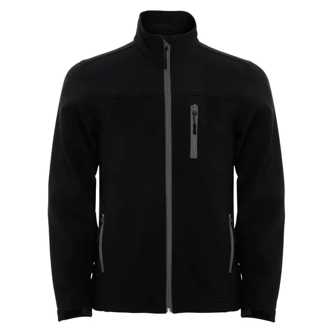 Куртка софт-шел 'ROLY' 'Antartida' Серый Черный 8770-01