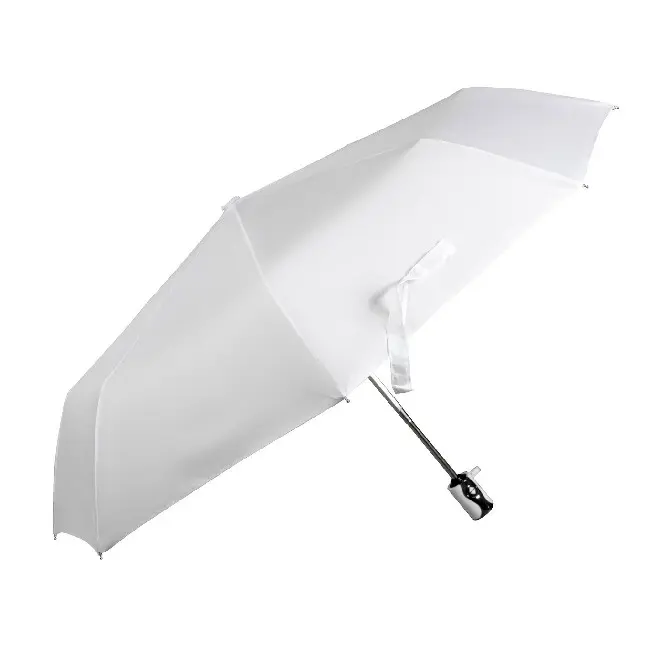 Зонт складной автоматический белый Белый 4606-07