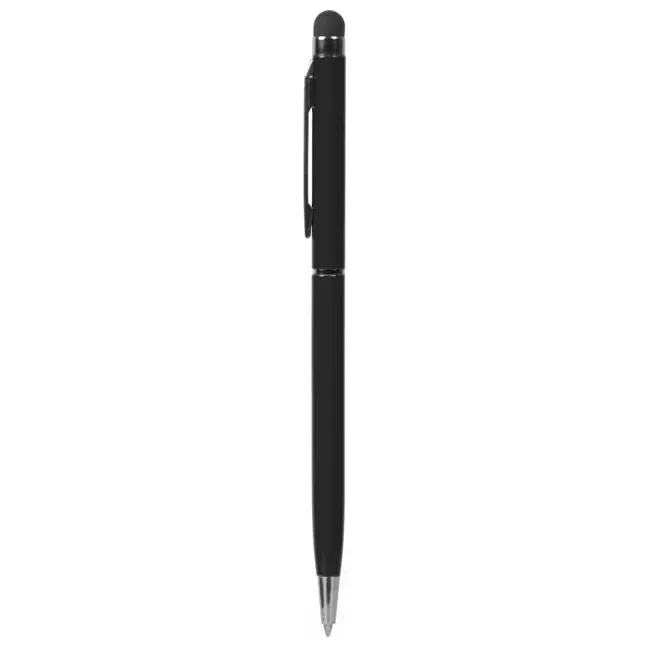 Ручка стилус металлическая Черный Серебристый 3709-01