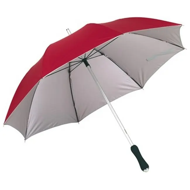 Зонт трость Серебристый Красный 5877-03
