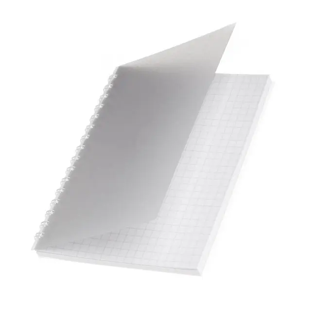 Блокнот А6 з пластиковою обкладинкою сірий 50 арк Серый 10103-06