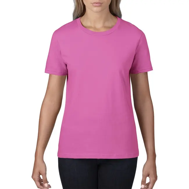 Футболка жіноча 'Gildan' 'Premium Cotton 185' Розовый 8774-01