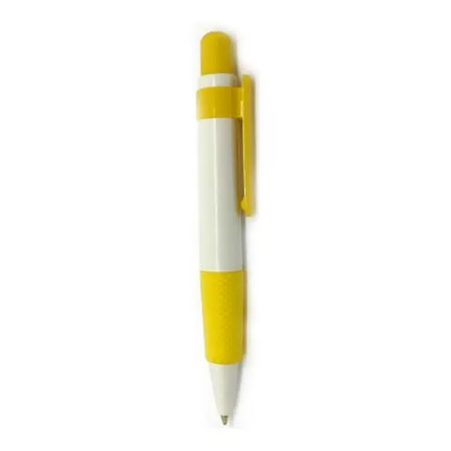 Ручка пластикова Желтый Белый 14032-01