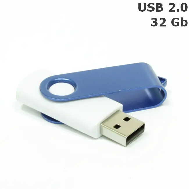 Флешка 'Twister' 32 Gb USB 2.0 Белый Синий 8692-13