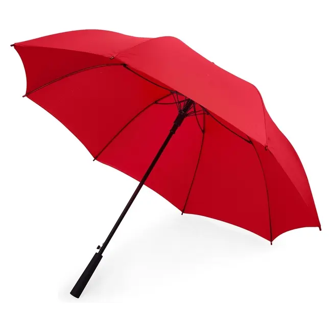 Зонт трость Красный Черный 12321-02