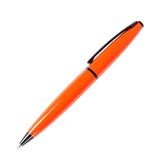 Ручка металлическая Оранжевый Черный 7284-05