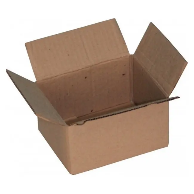 Коробка картонная Четырехклапанная 160х120х90 мм бурая Коричневый 10130-01